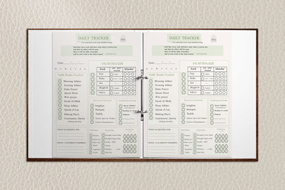 Daily Habit Tracker ( Ibadah focused )  المنظم اليومي