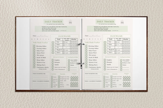 Daily Habit Tracker ( Ibadah focused )  المنظم اليومي